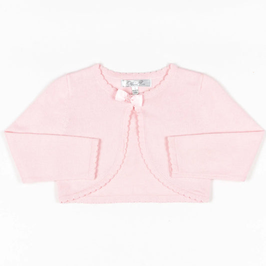 Baby Infant Girl Pink Formal Cardigan Ollies Place