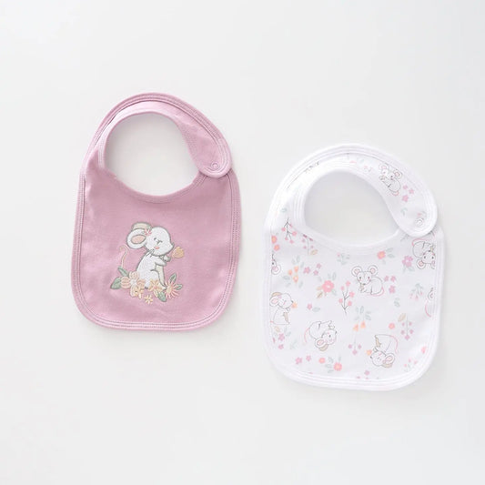 Baby Mouse Bib Set Ollies Place