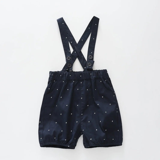 Baby Print Shorts with Braces Ollies Place
