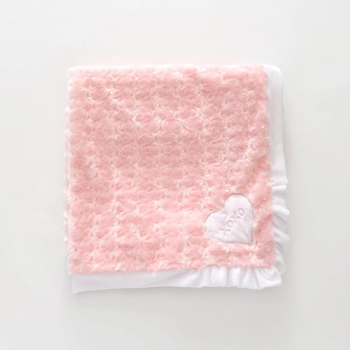 Baby Rose Fur Blanket Pink Ollies Place