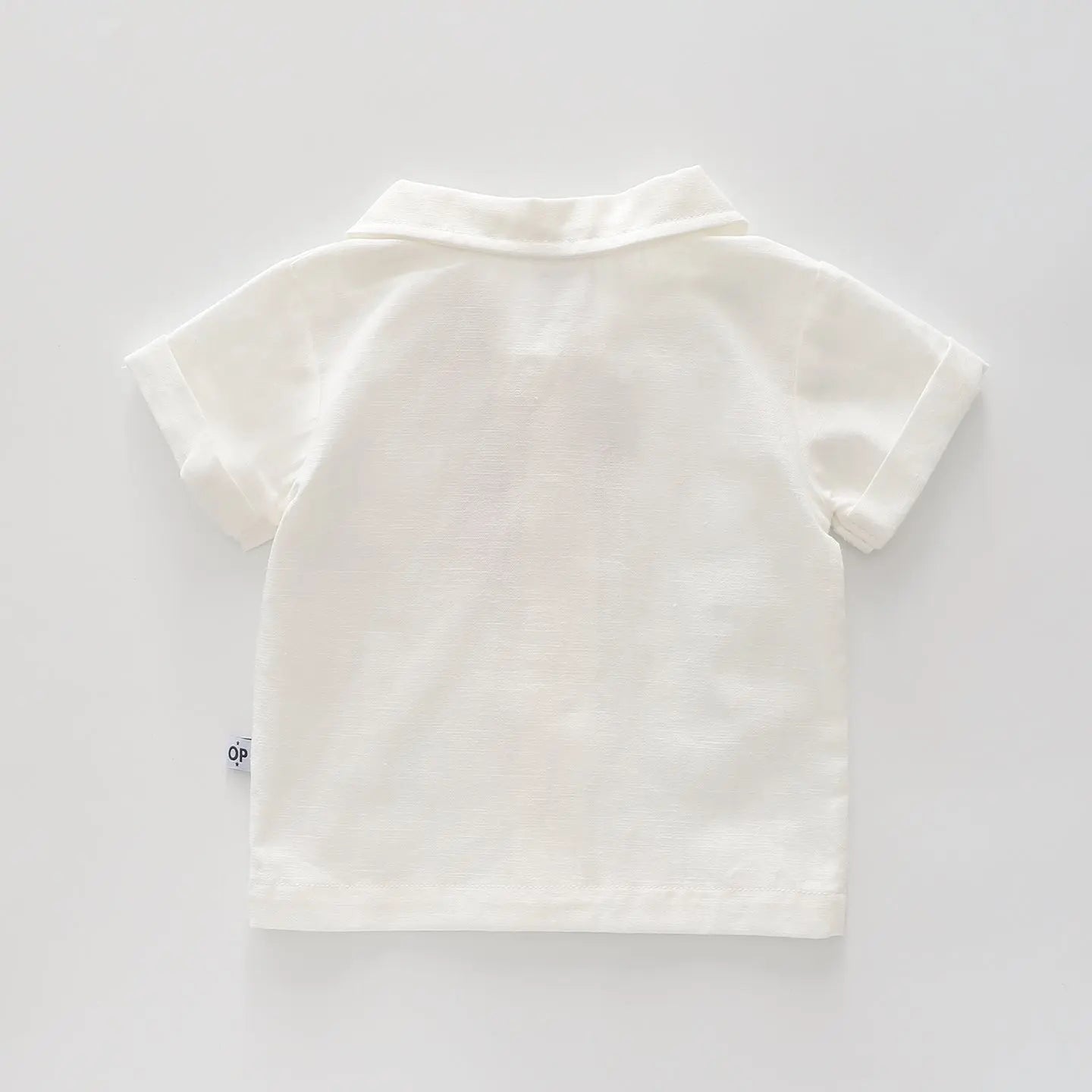 Baby and Infant Boys Little Mr Linen Shirt Ollies Place