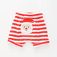 Baby's First Christmas Striped Shorts Ollies Place
