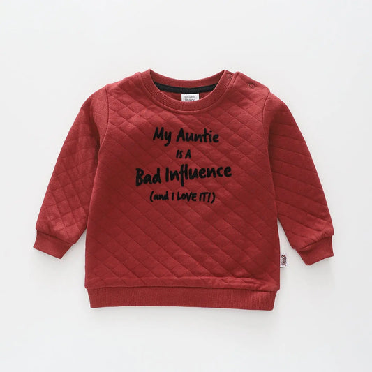 Bad Influence Sweat Top Ollies Place