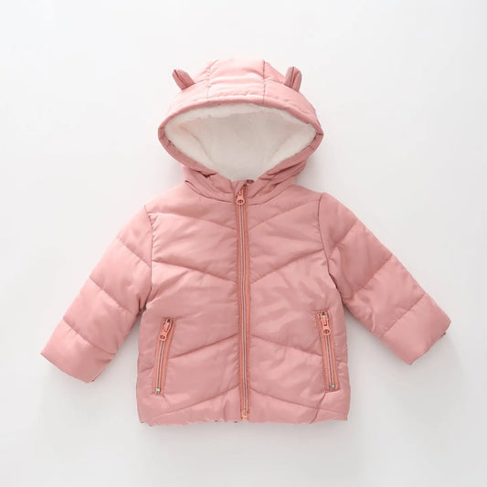 Ballerina Bear Hooded Puffer Jacket Ollies Place