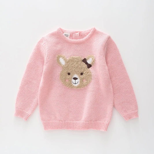 Ballerina Bear Knit Jumper Ollies Place