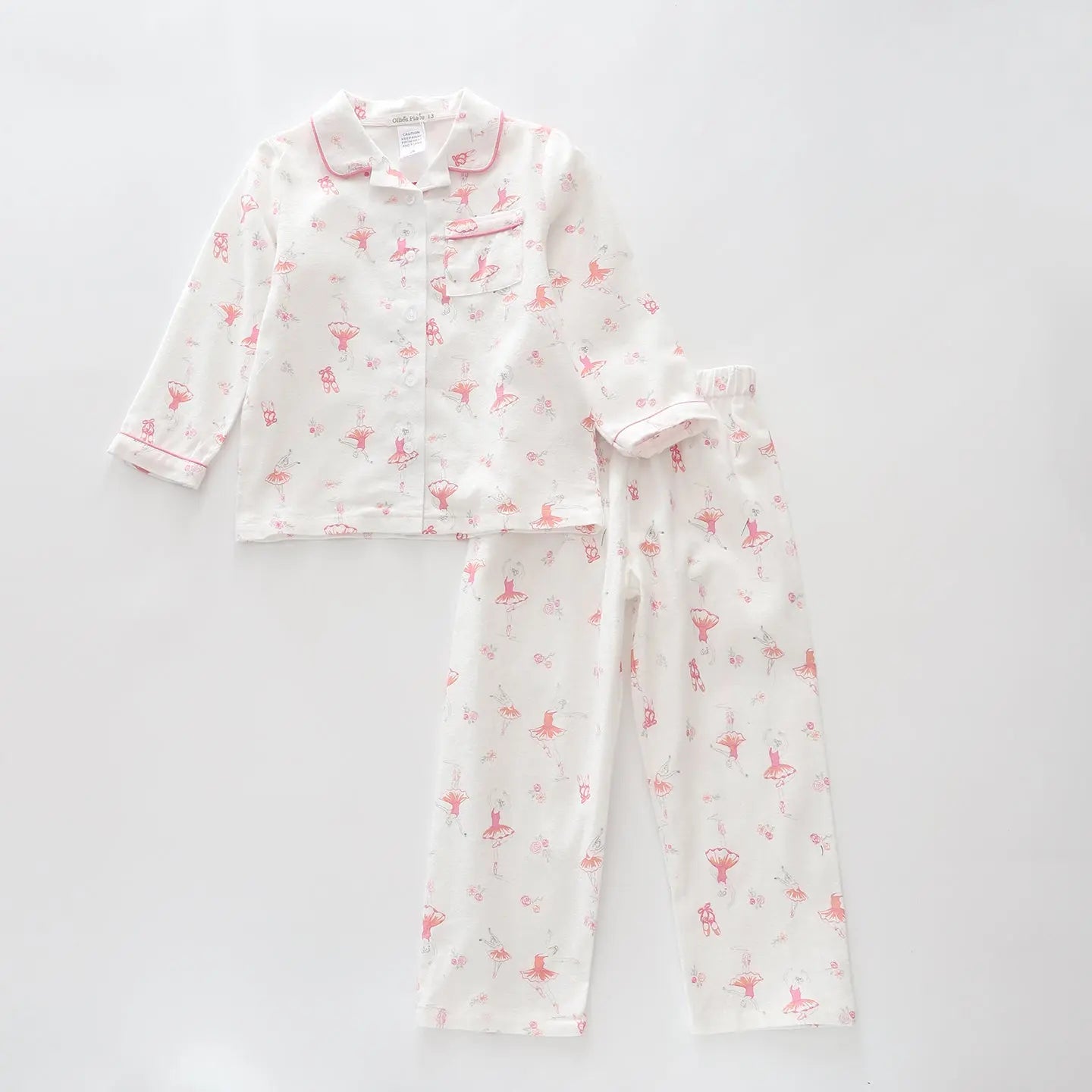 Ballerina Flannellette Pyjama Set Ollies Place