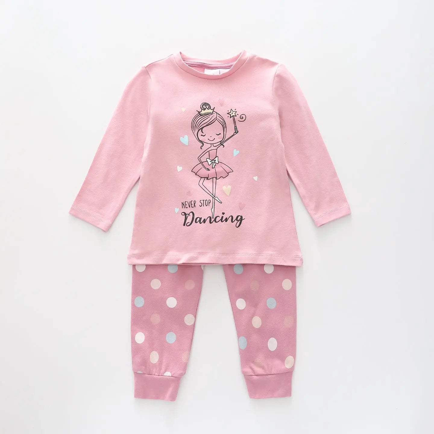 Ballerina, Infant Girls Pyjama Set Ollies Place