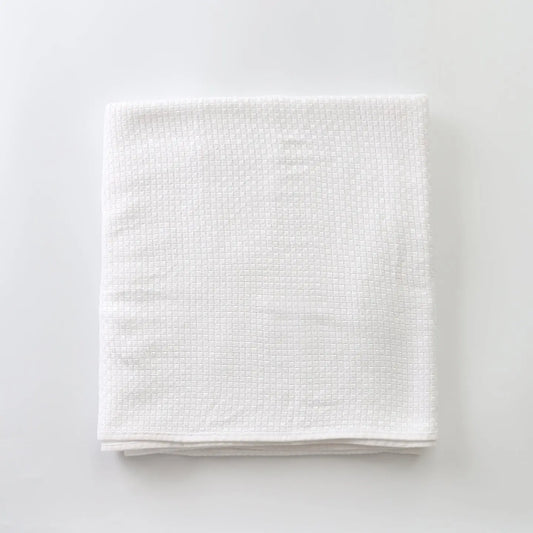 Bamboo Baby Blanket, White Ollies Place