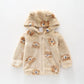 Beary Cute Fleece Hooded Jacket Ollies Place