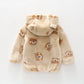 Beary Cute Fleece Hooded Jacket Ollies Place