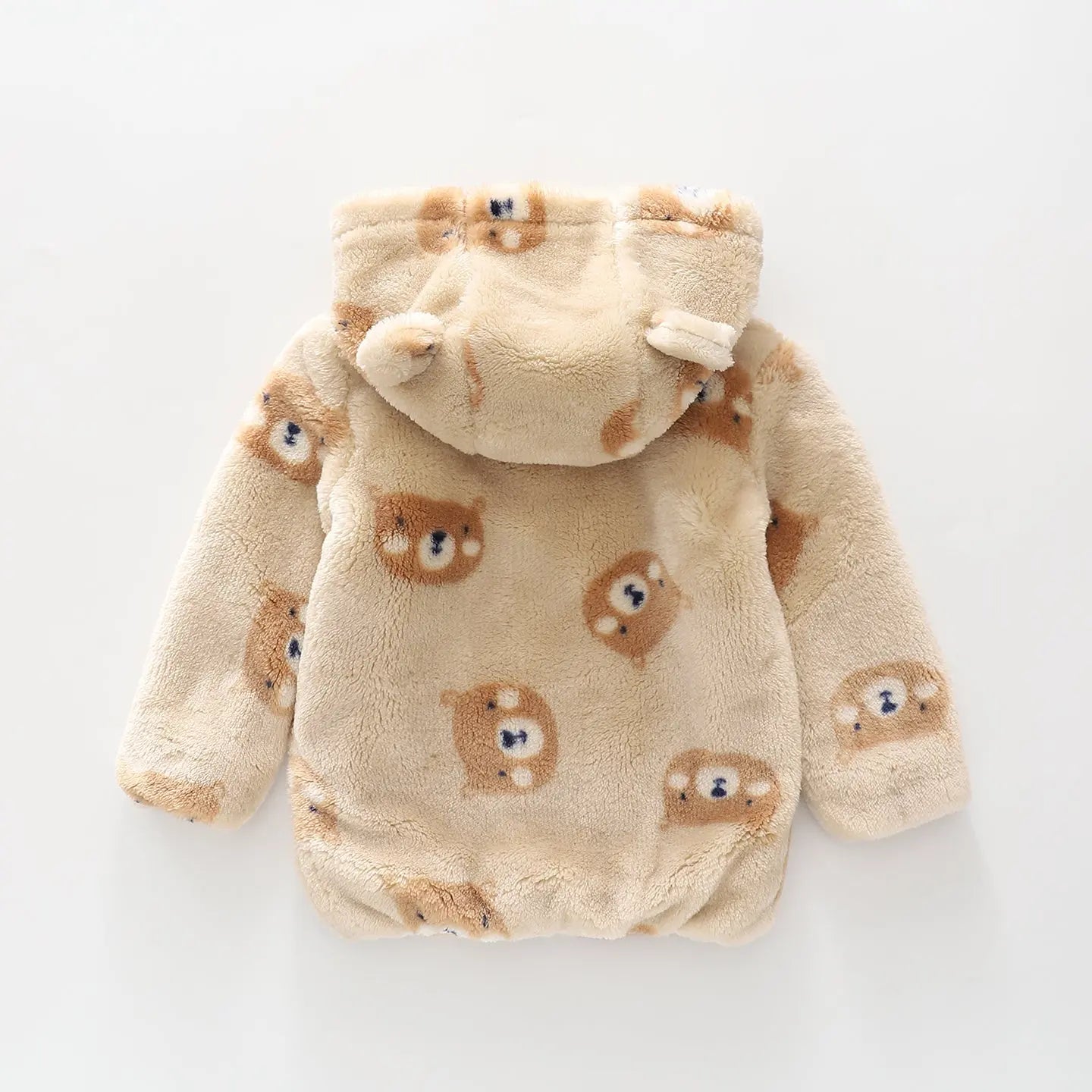 Beary Cute Fleece Hooded Jacket Ollies Place