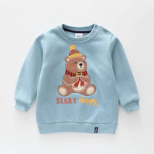 Beary Happy Sweatshirt Ollies Place
