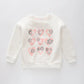 Beautiful Hearts Sweat Top Ollies Place