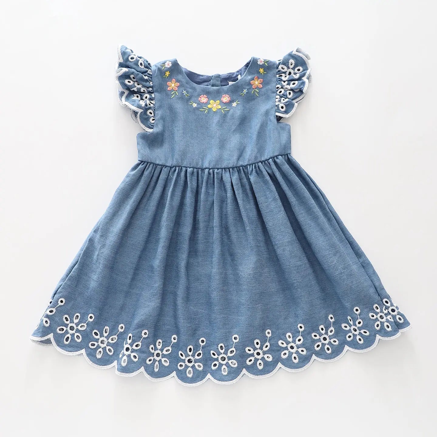 Bebe Chambray Dress Ollies Place