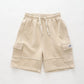 Beige Cargo Track Shorts Ollies Place