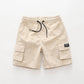 Beige Quick Dry Cargo Shorts Ollies Place