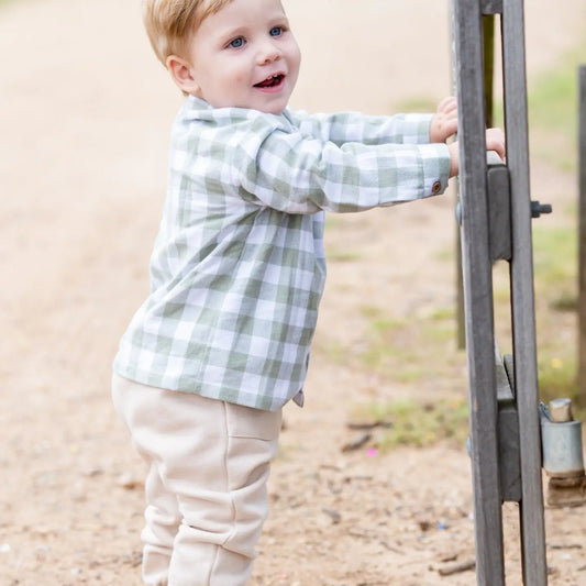 Beige Track Pants Ollies Place