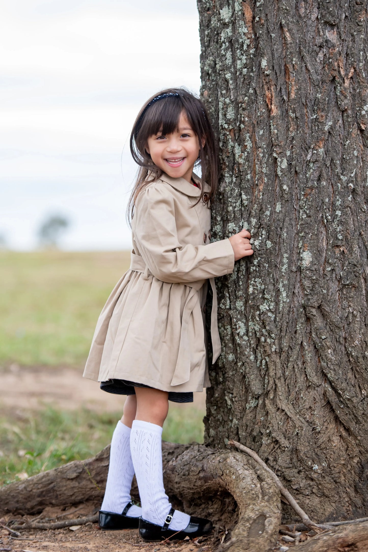 Beige Trench Coat Ollies Place