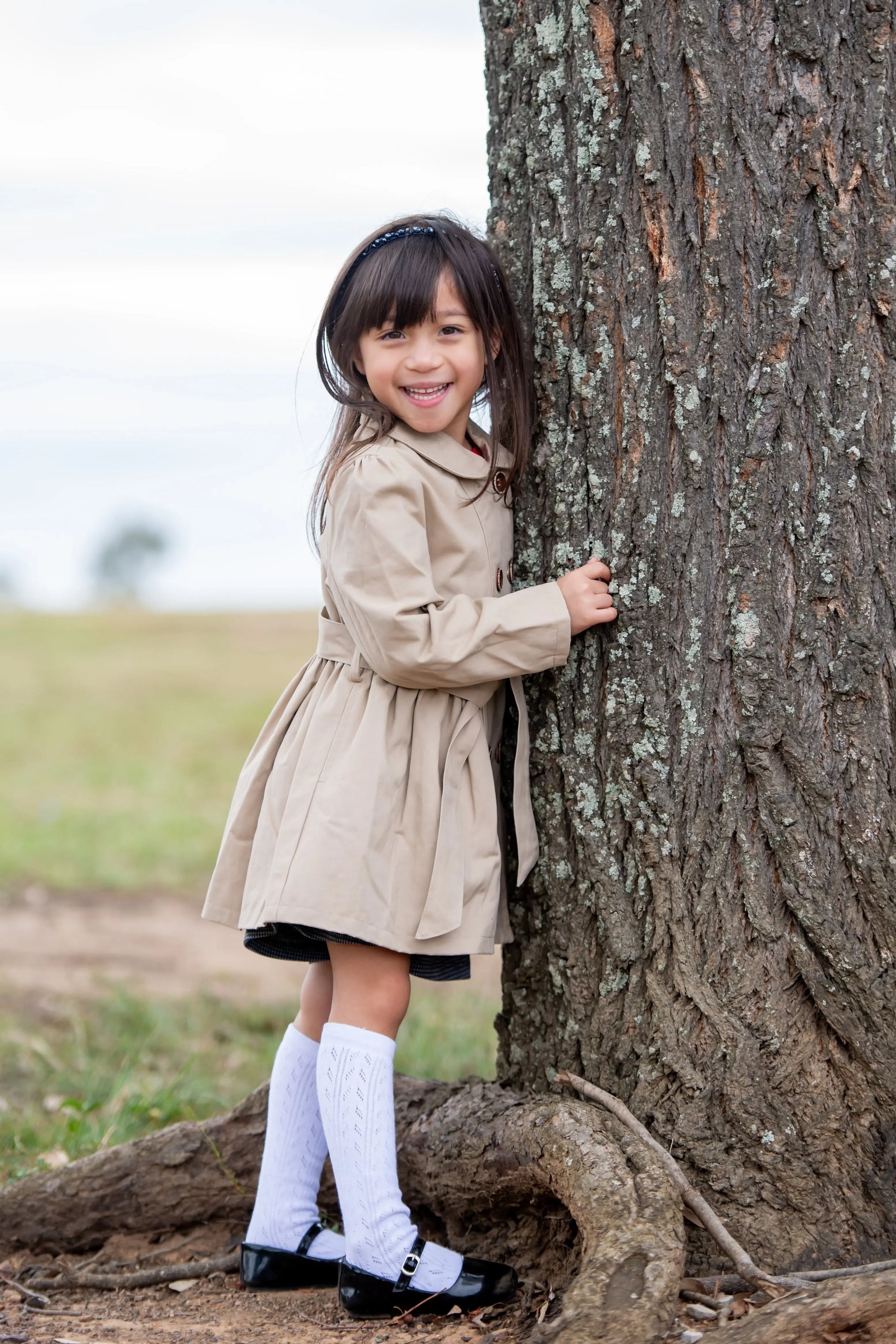 Beige Trench Coat Ollies Place