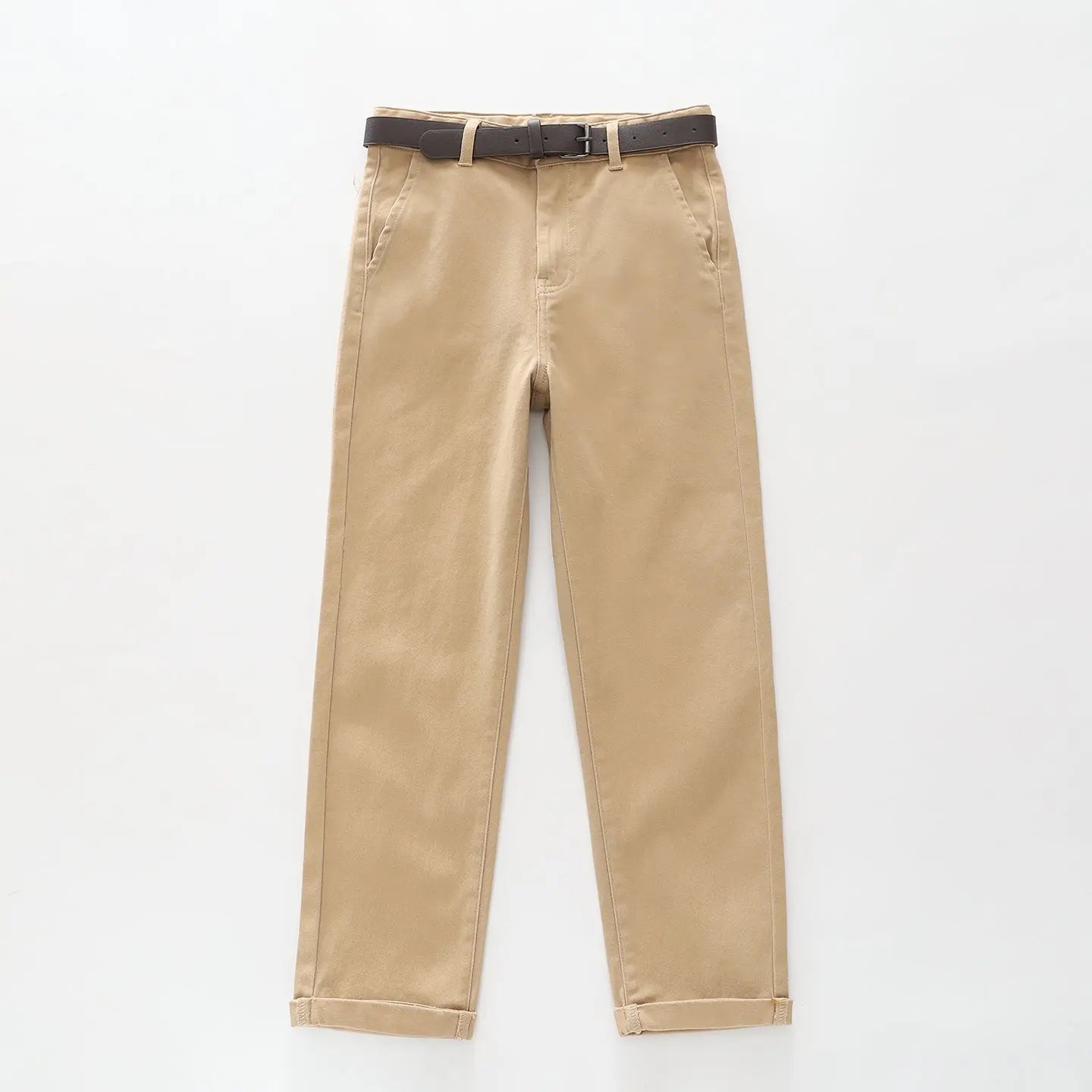 Belted Sand Chino Pant Ollies Place