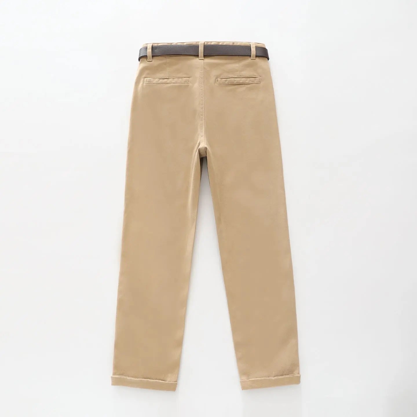 Belted Sand Chino Pant Ollies Place