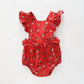 Bird & Holly Christmas Sunsuit Ollies Place