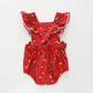 Bird & Holly Christmas Sunsuit Ollies Place
