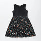 Black Daisy Print Dress Ollies Place