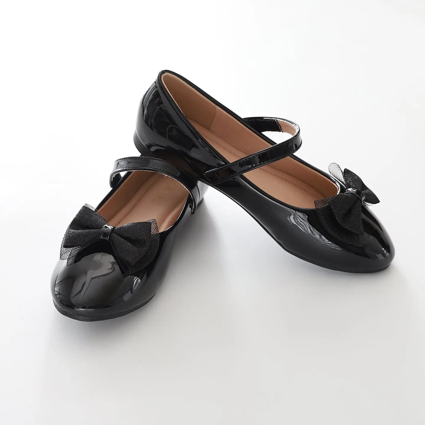 Black Patent Ballet Flats Ollies Place