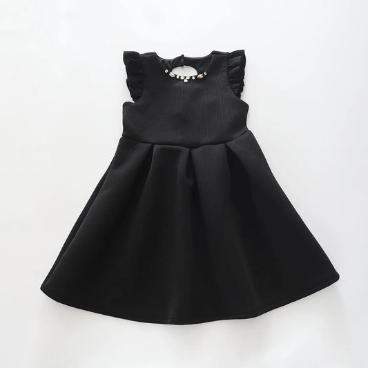 Black Textured, Girls Party Dress Ollies Place