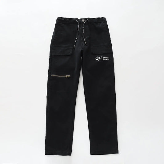 Black Utility Cargo Pants Ollies Place