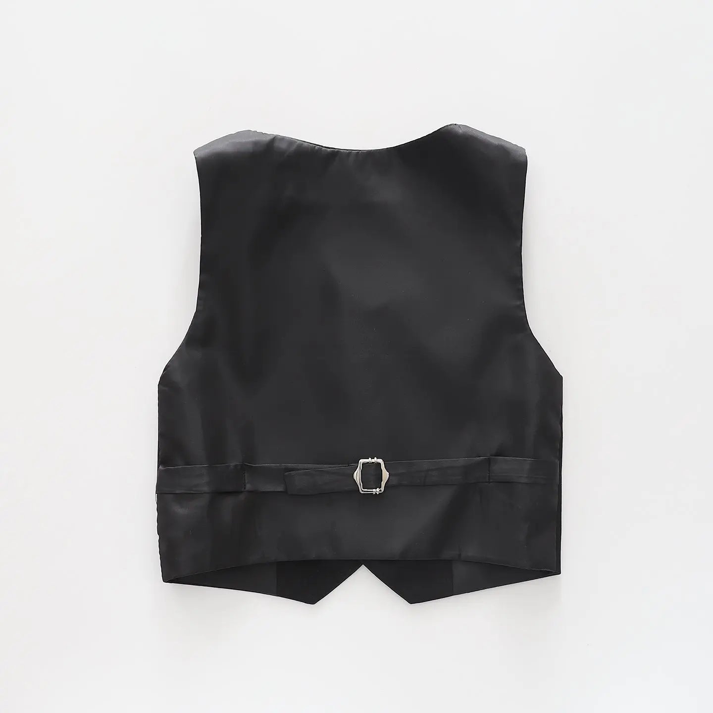 Black Waistcoat Vest Ollies Place