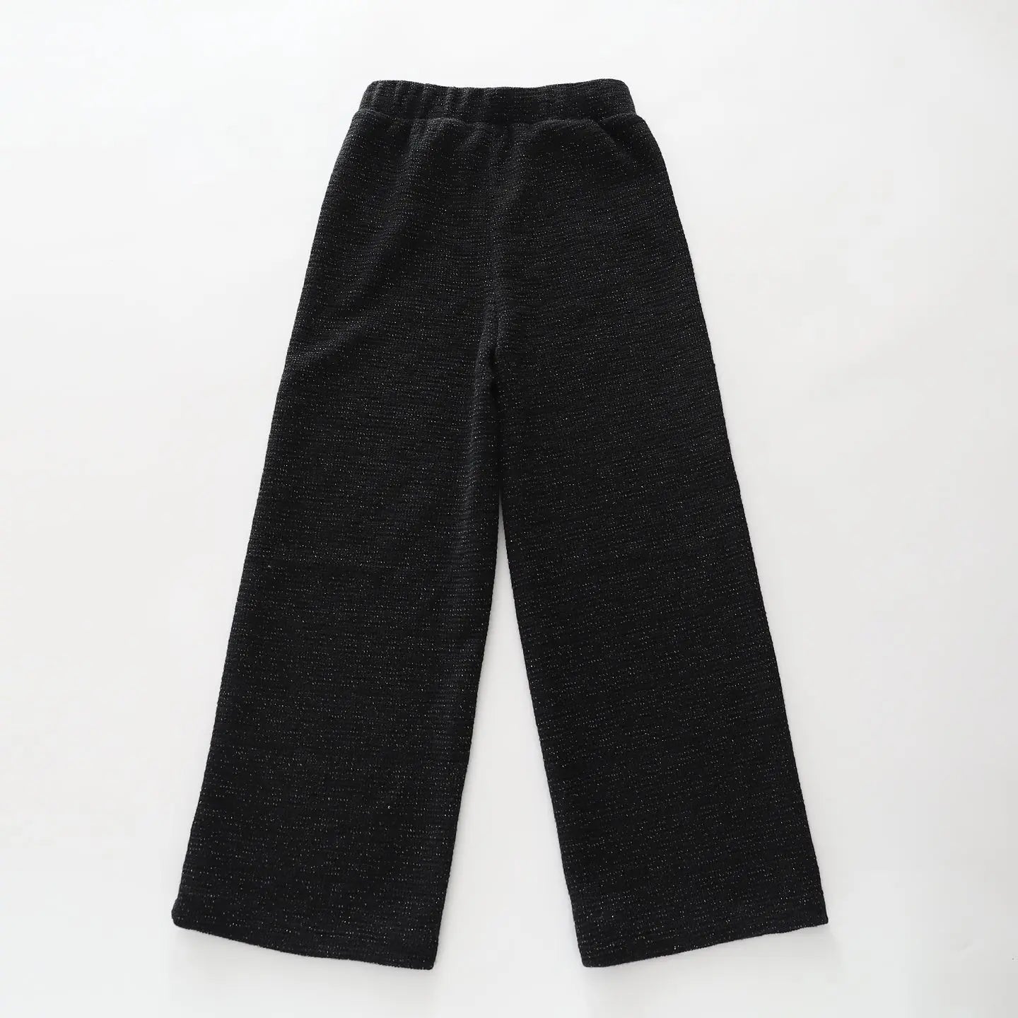Black Wide Leg Sparkle Pant Ollies Place