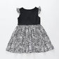 Black and White Animal Print Dress Ollies Place