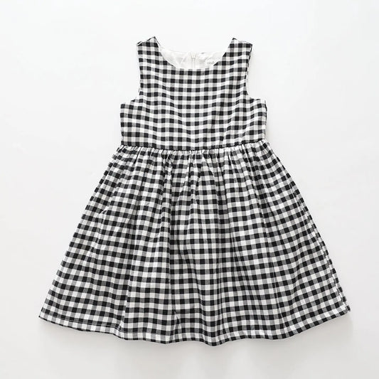 Black and White Check Dress Ollies Place