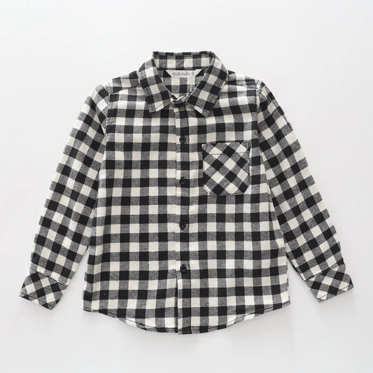 Black and White Check Shirt Ollies Place