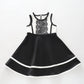 Black and White Lace Dress Ollies Place