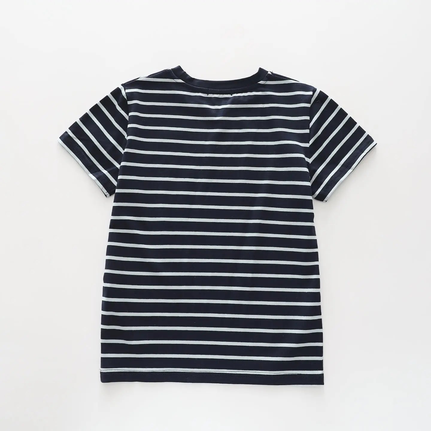 Black and White Striped Kids Tee Ollies Place