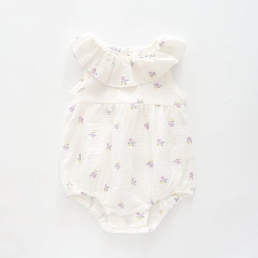 Blossom Floral Cheesecloth Bodysuit Ollies Place