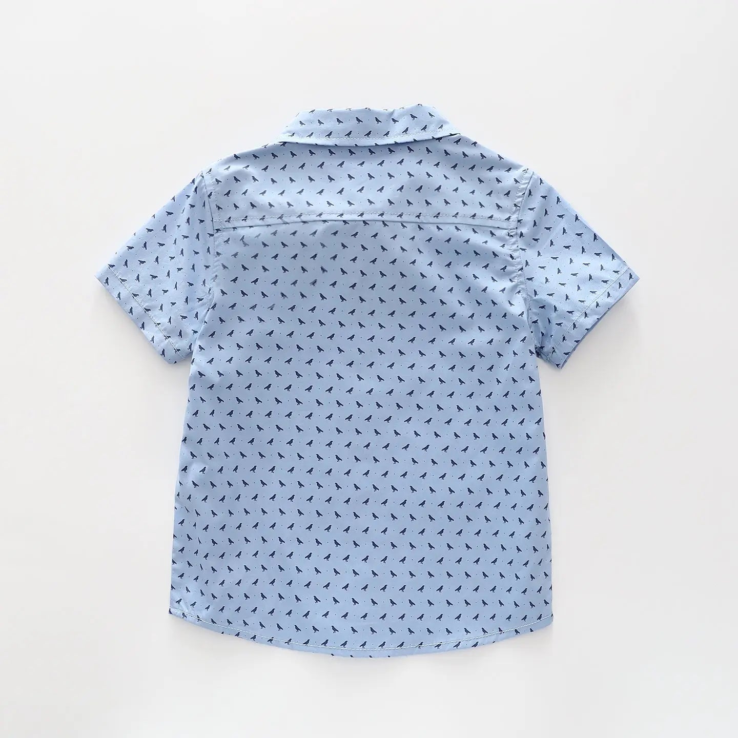 Blue Bird Collared Shirt Ollies Place