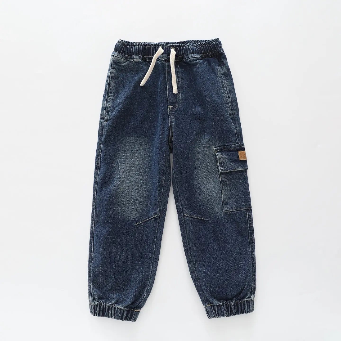 Blue Cargo Denim Pants Ollies Place