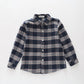 Blue Check Brushed Cotton Shirt Ollies Place