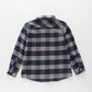 Blue Check Brushed Cotton Shirt Ollies Place
