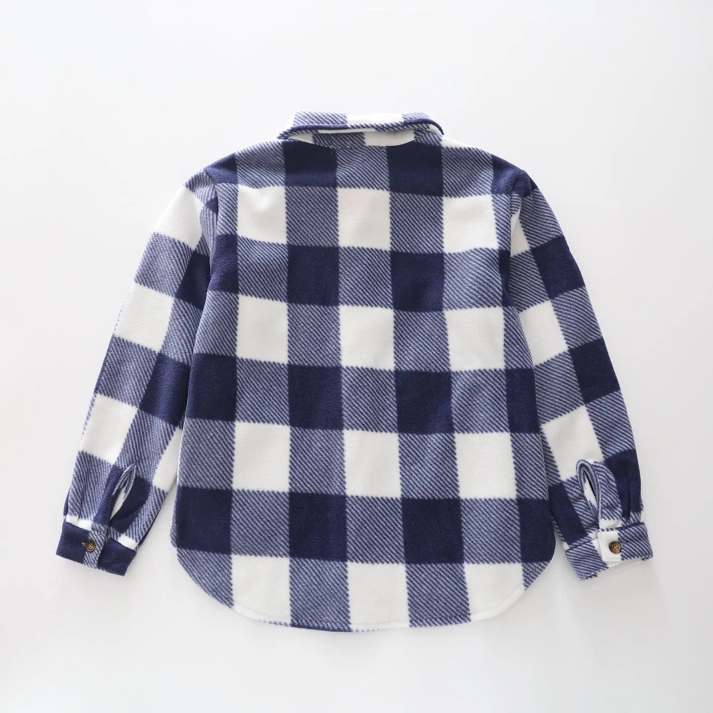 Blue Check Overshirt Ollies Place