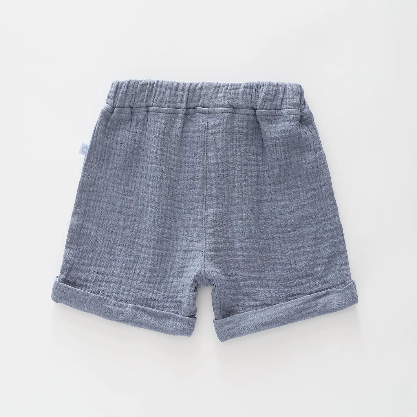 Blue Cheesecloth Shorts Ollies Place