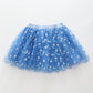 Blue Daisies Tulle Skirt Ollies Place