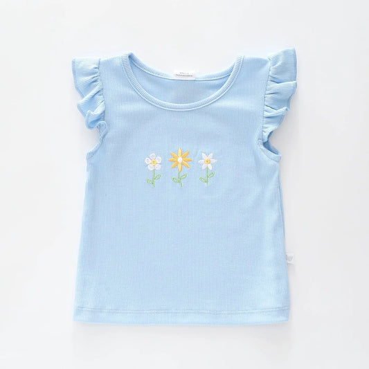 Blue Daisy Tee Ollies Place