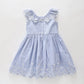 Blue Eyelet Dress Ollies Place
