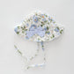 Blue Floral Baby Hat Ollies Place
