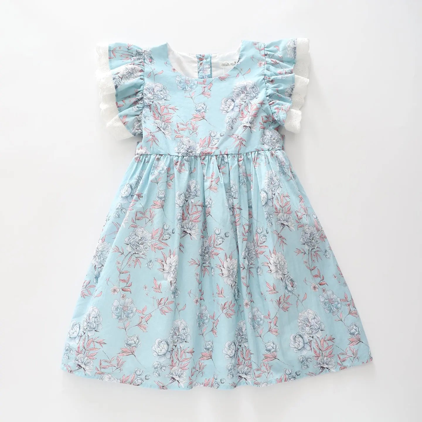 Blue Floral Dress Ollies Place